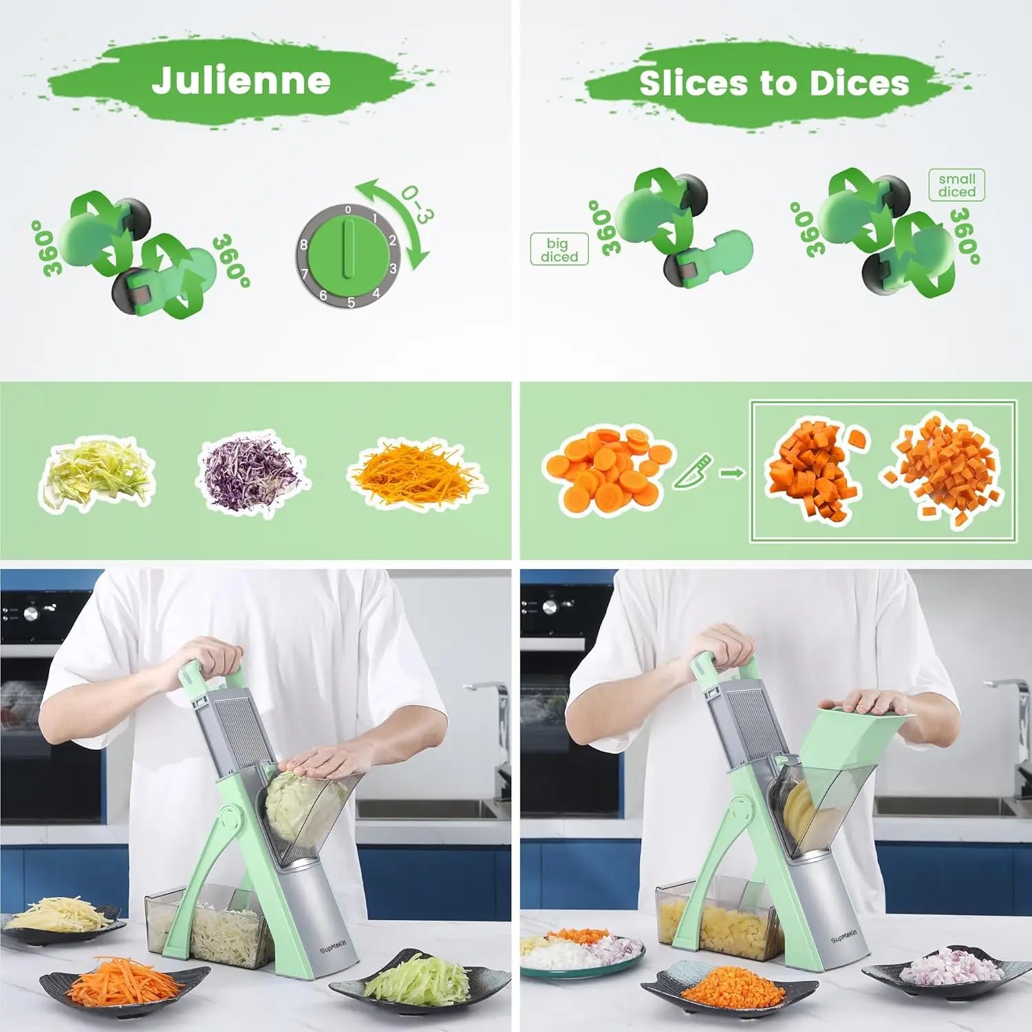 Multifunctional Vegetable Cutter Slicer