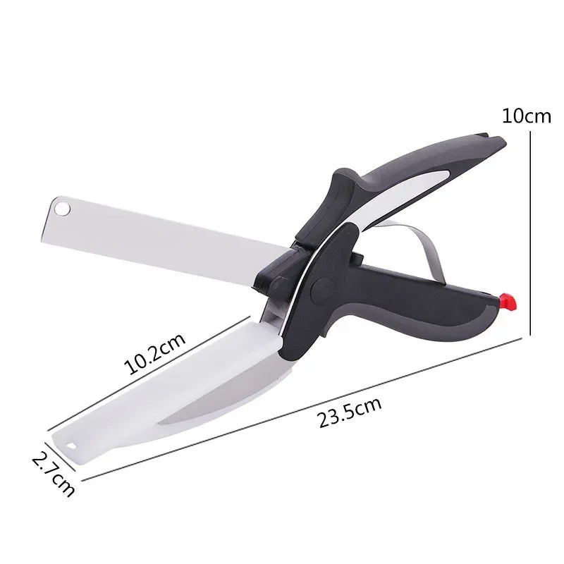 2-in-1 Kitchen Scissors & Cutting Board