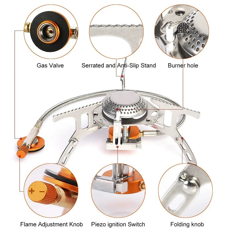 Camping Gas Stove Portable