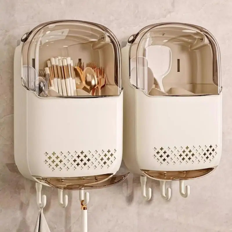 Wall-mounted Utensil Organizer