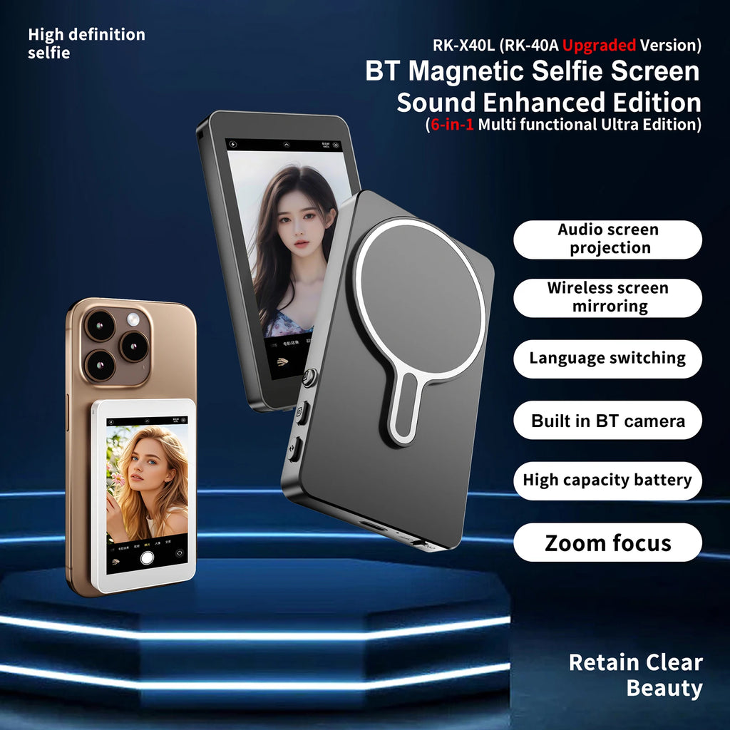 Magnetic Selfie Monitor