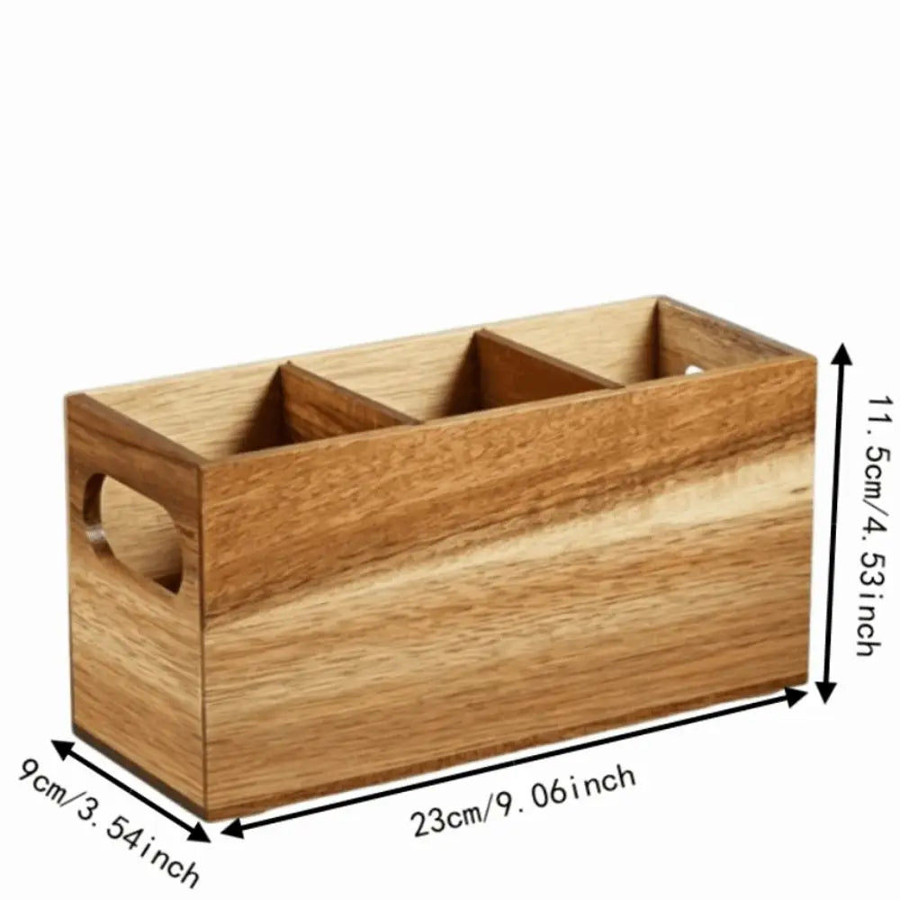 Wooden Utensil Organizer