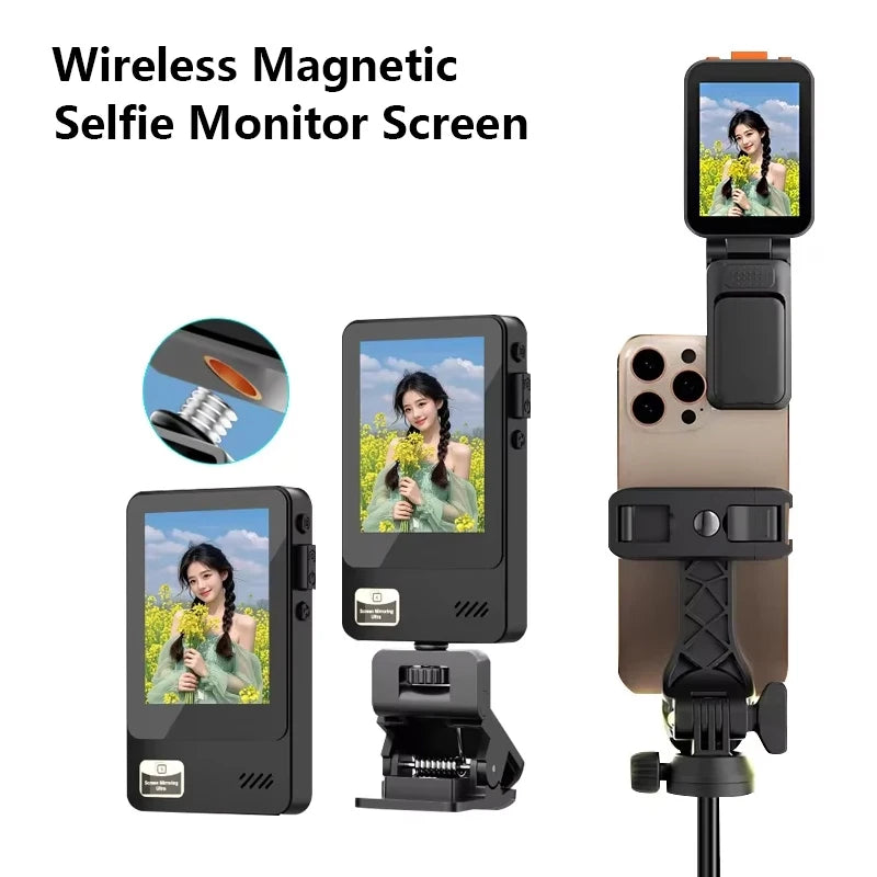 Wireless Magnetic Phone Selfie Monitor