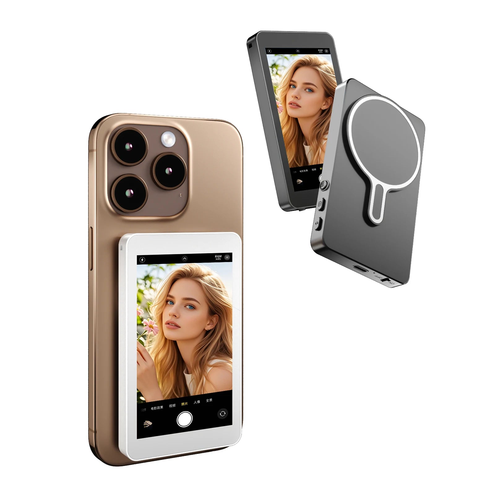 Magnetic Selfie Monitor