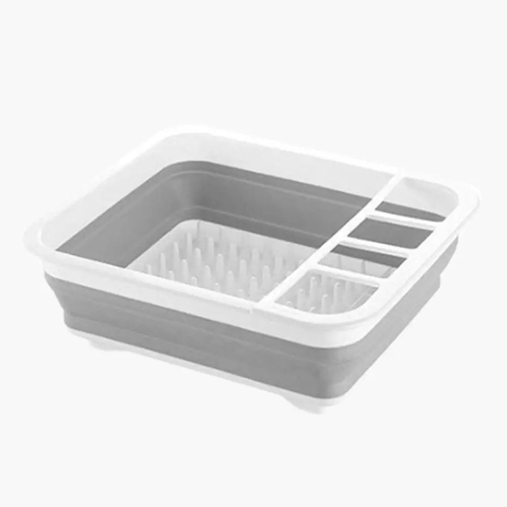 Kitchen Foldable Dish Rack Storage