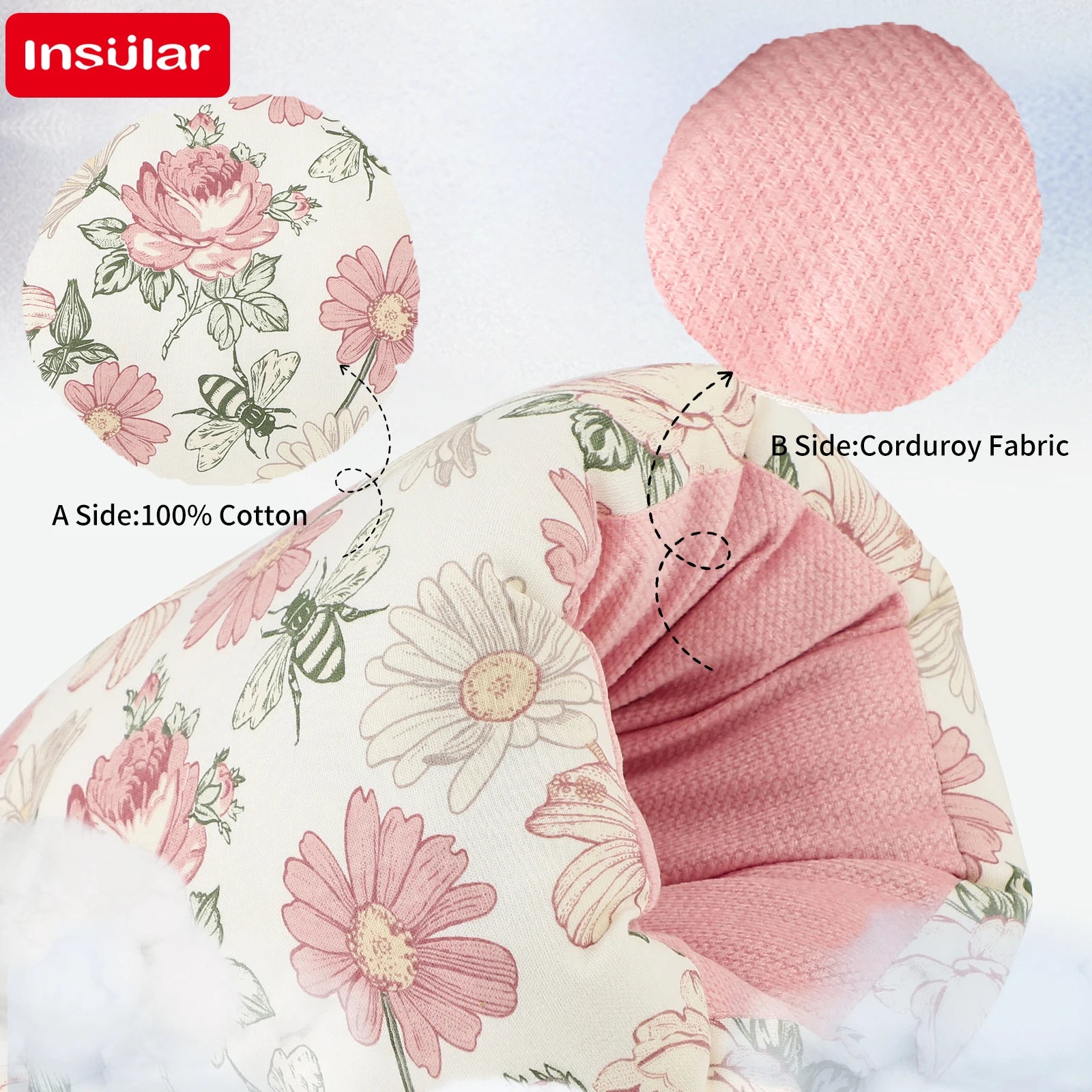 Newborn Cotton Breastfeeding Arm Pillow