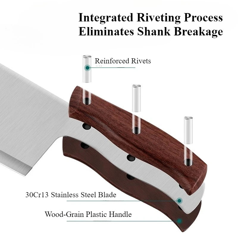 Ultra-Sharp Stainless Steel Kitchen Knife