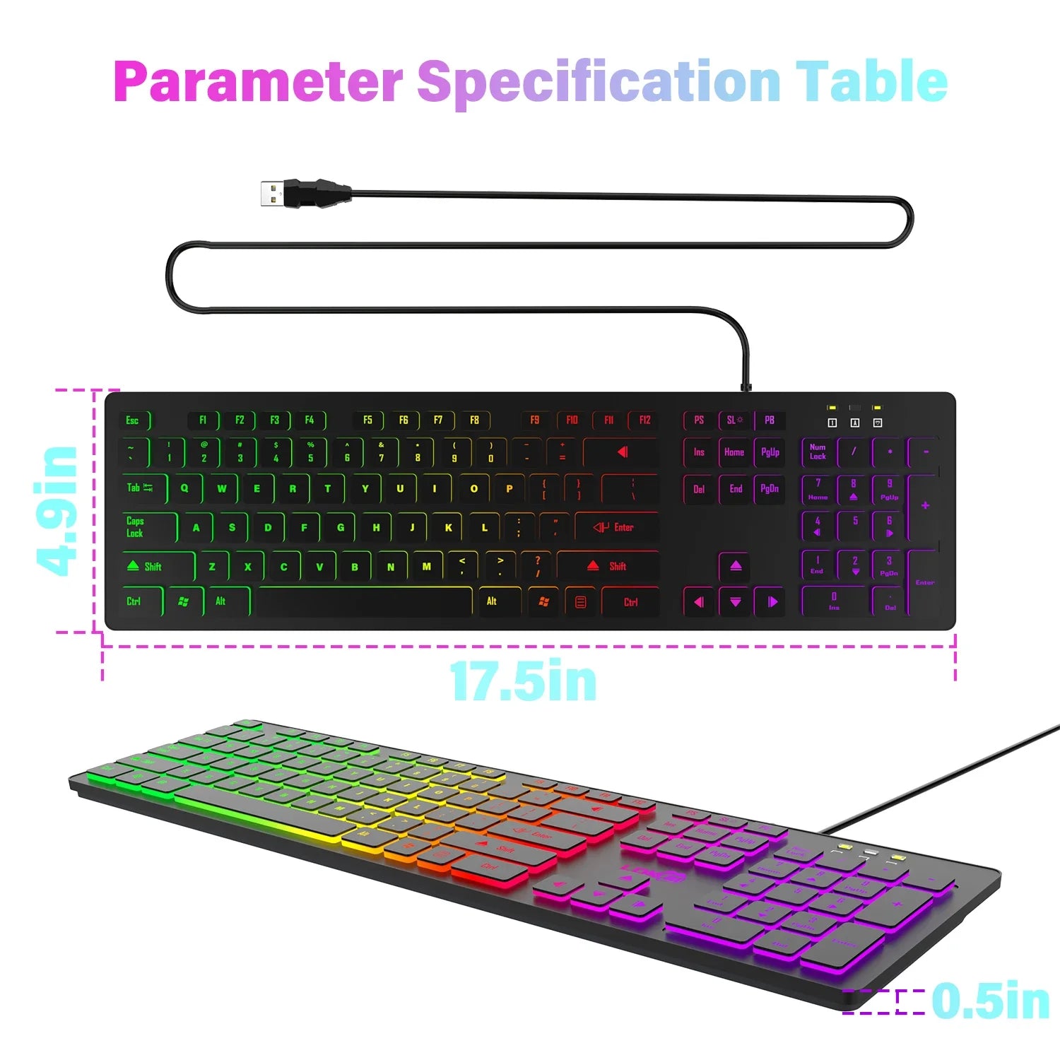 Computer Gaming Keyboard