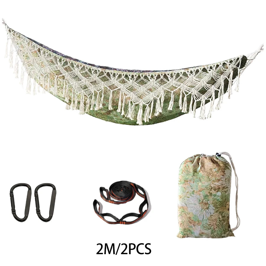 Fringed hammock