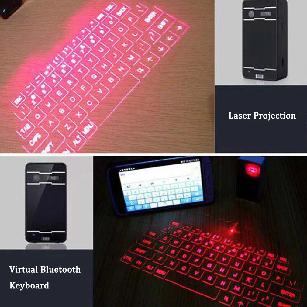 Wireless Laser Projection Keyboard