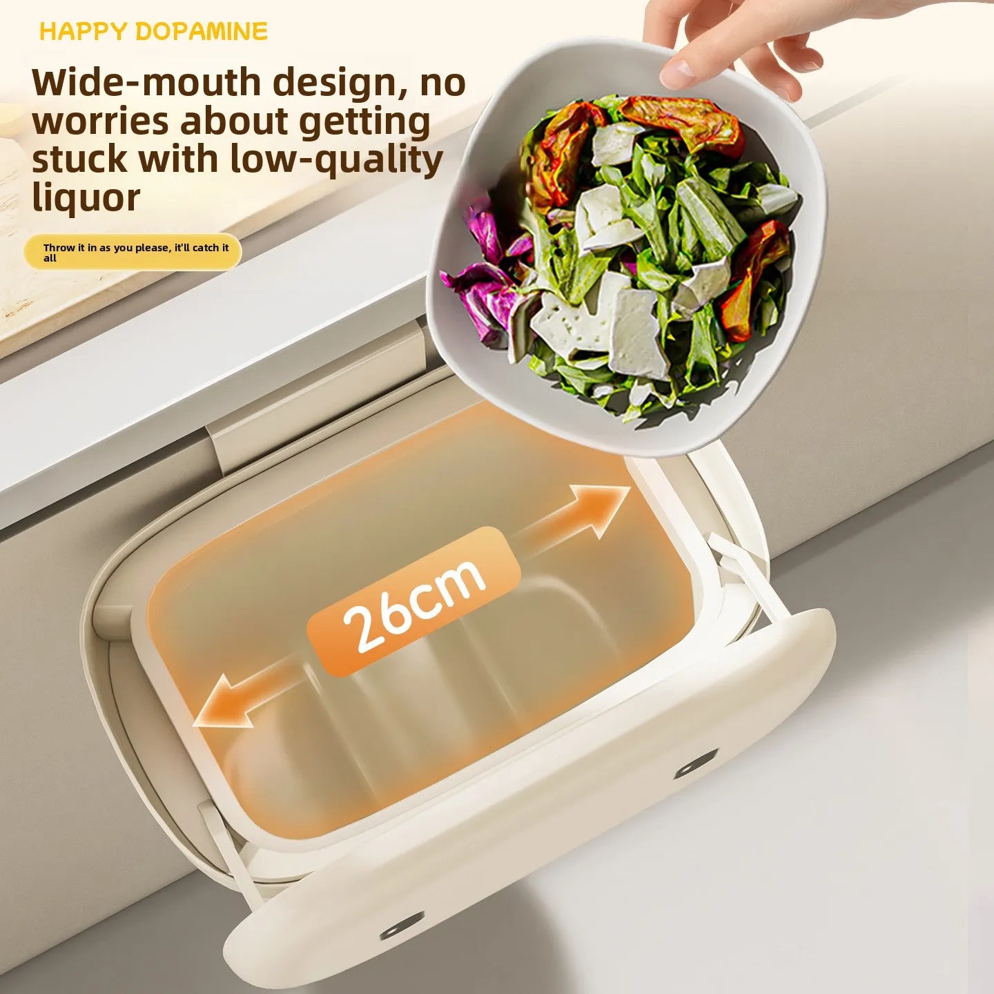 Kitchen garbage bin