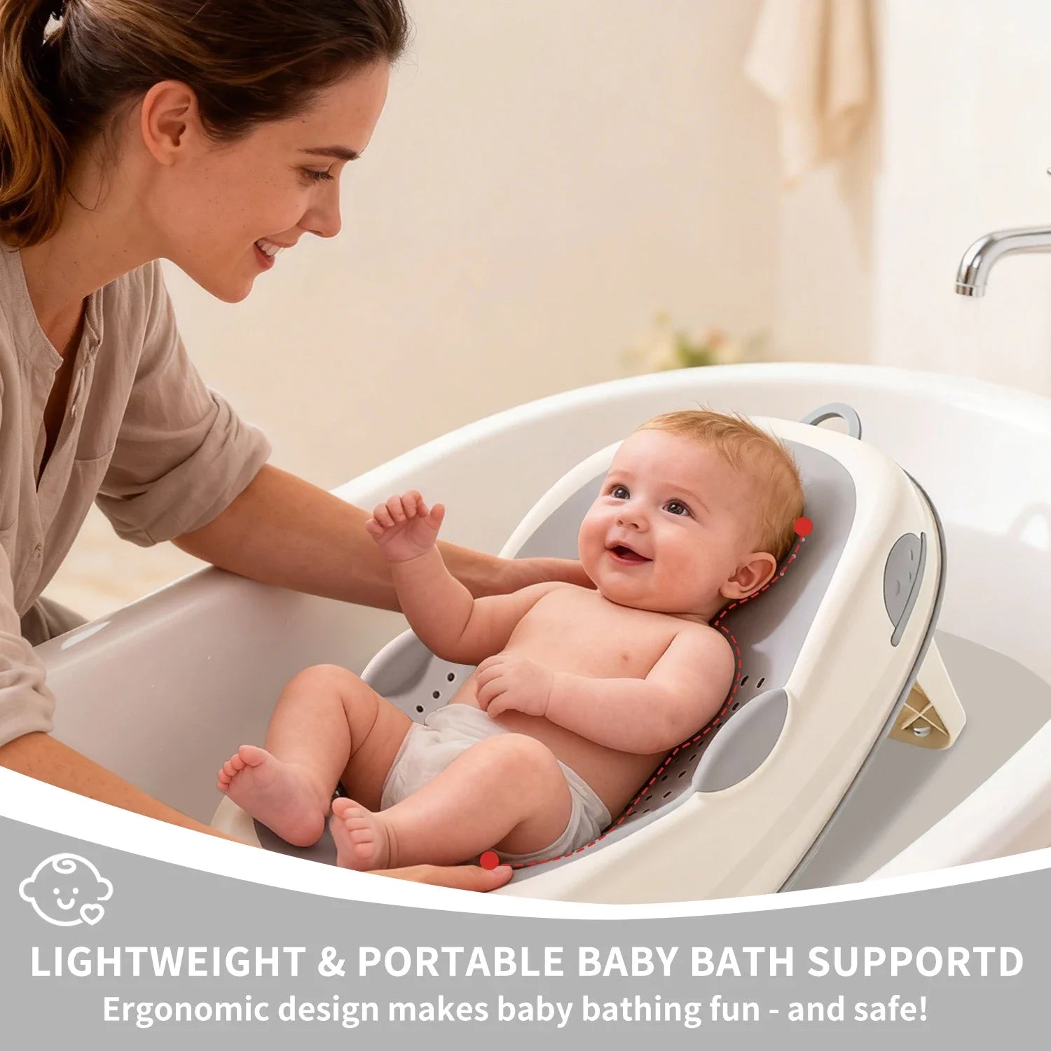 Baby Bath Support Seat